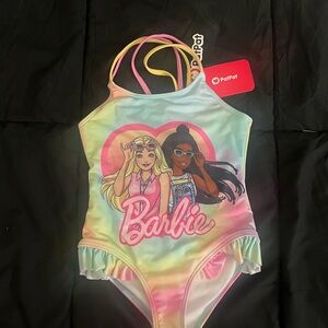 Barbie Toddler Girls PatPat Barbie Swimsuit Size 3-4